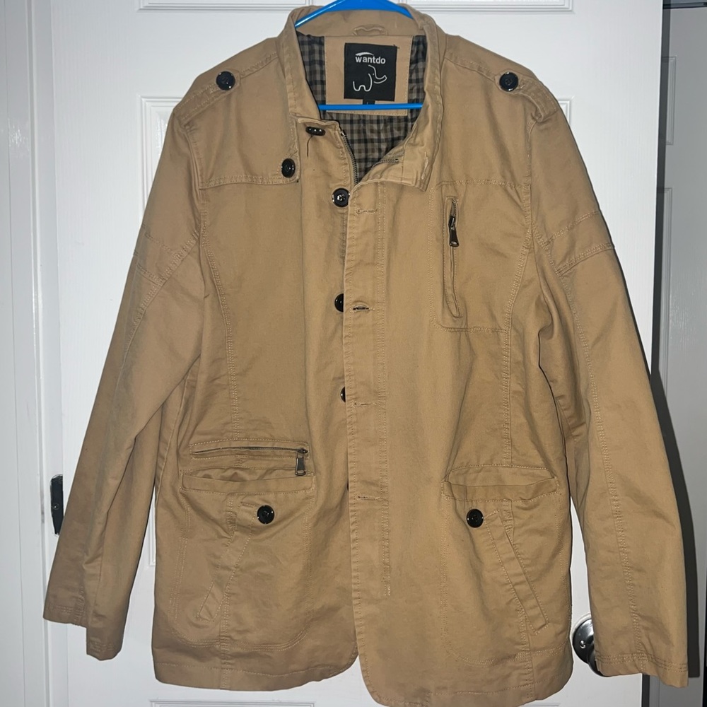 Beige men jacket